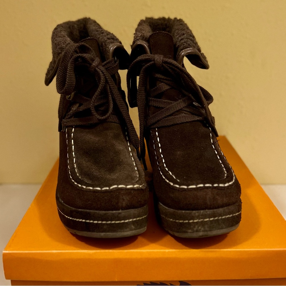 Rocket Dog Chunky heeled booties size 7.5 - Picture 2 of 7
